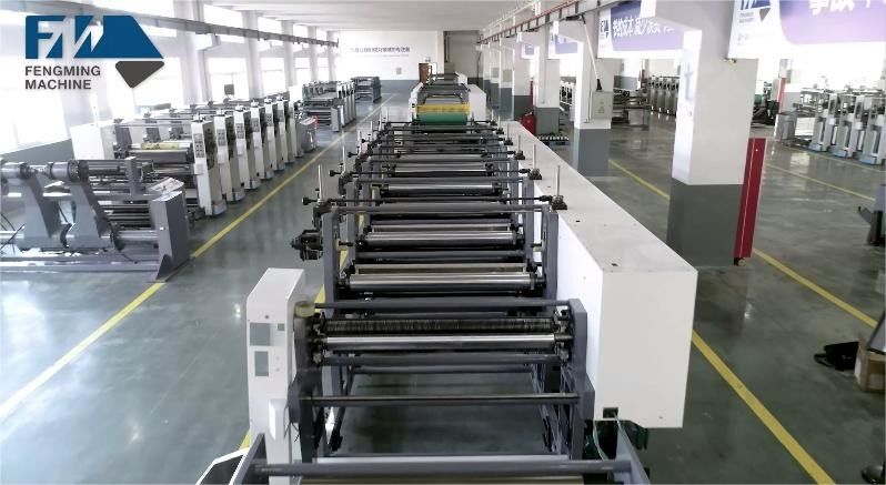 FM-CS1020-1350 Kayıt pozisyonu için hafıza fonksiyonu ile fleksografik baskı makinesi