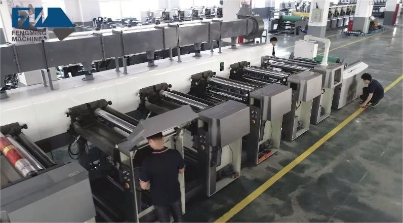 Yüksek performanslı birim tipi seramik anilox silindir baskı makinesi