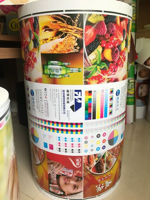 240m/Min Çeşitli Renkli Servo Sürüşü ve Seramik Anilox Roleri ile Fleksif Baskı Makinesi