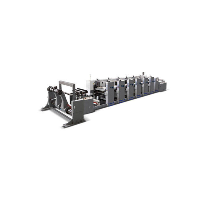 Max. Rewinder Diameter 1524mm/1200mm 4 Renkli Kaplı Kağıt Flexo Baskı Makinesi