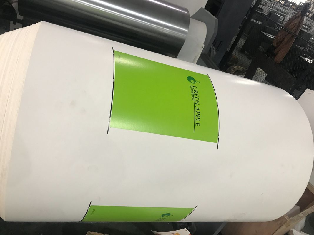 Max. Rewinder Diameter 1524mm/1200mm Kağıt rulo üretimi için Flexo baskı makinesi