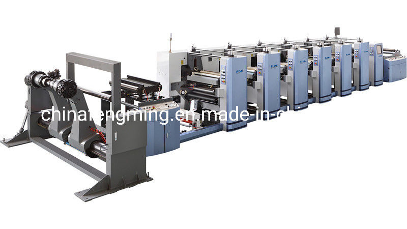 Dokumalı Çanta Baskı Makinesi 150m/Min 1020mm Birim Tipi Otomatik