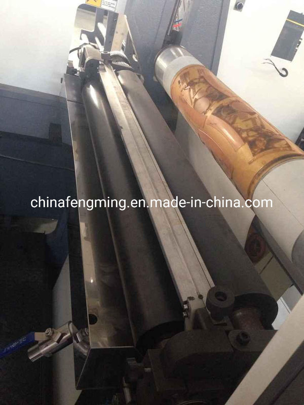Kağıt ruloya rulo Flexo baskı kesme makinesi Max. 900mm baskı genişliği