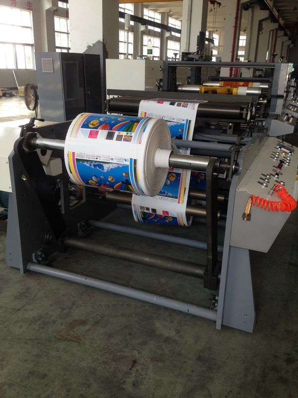 Güç kaynağı 380V 3pH 50Hz Fengming Altı Renkli Birim Tipi Kağıt Flexo Baskı Makinesi