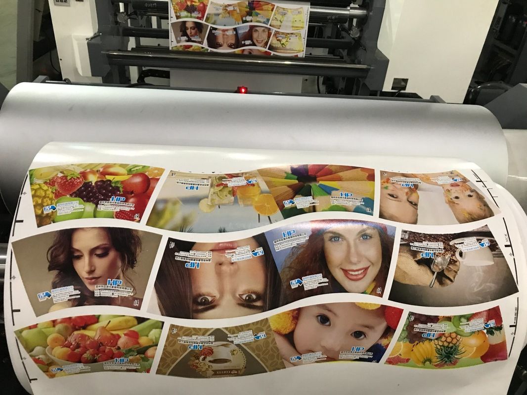 200m/min Baskı Hızı Birim Tipi Birim Tasarımı ile Kahve Kupası Flexo Baskı Makinesi