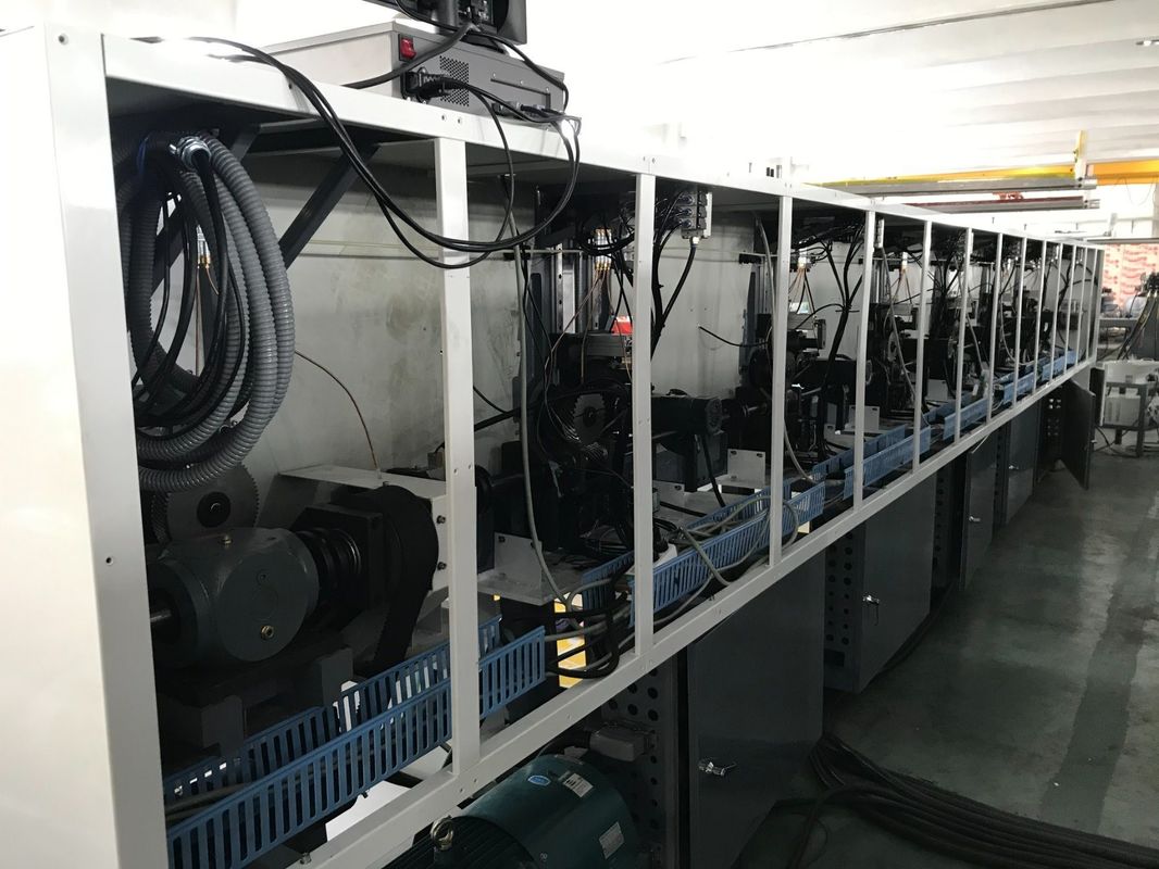 PE kaplamalı çift flexo baskı makinesi 100 mm Web Roller çaplı ve UV IR kurutucu