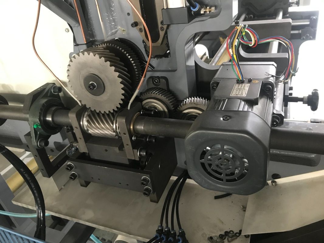 6 Renkli Fleksografi Renkli Kağıt Kupa Yazdırma Makinesi 380V 415V 440V 220V Güç kaynağı ile