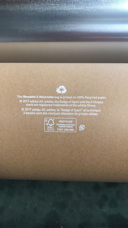 Su bazlı mürekkep fleksografi kağıt poşet baskı makinesi 1020mm 1220mm 1320mm Birim Tipi