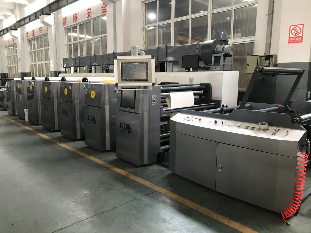 1370mm Max. Web Genişliği Kağıt Kupa Kağıt Torba Paketleme için Flexographic Baskı Makinesi