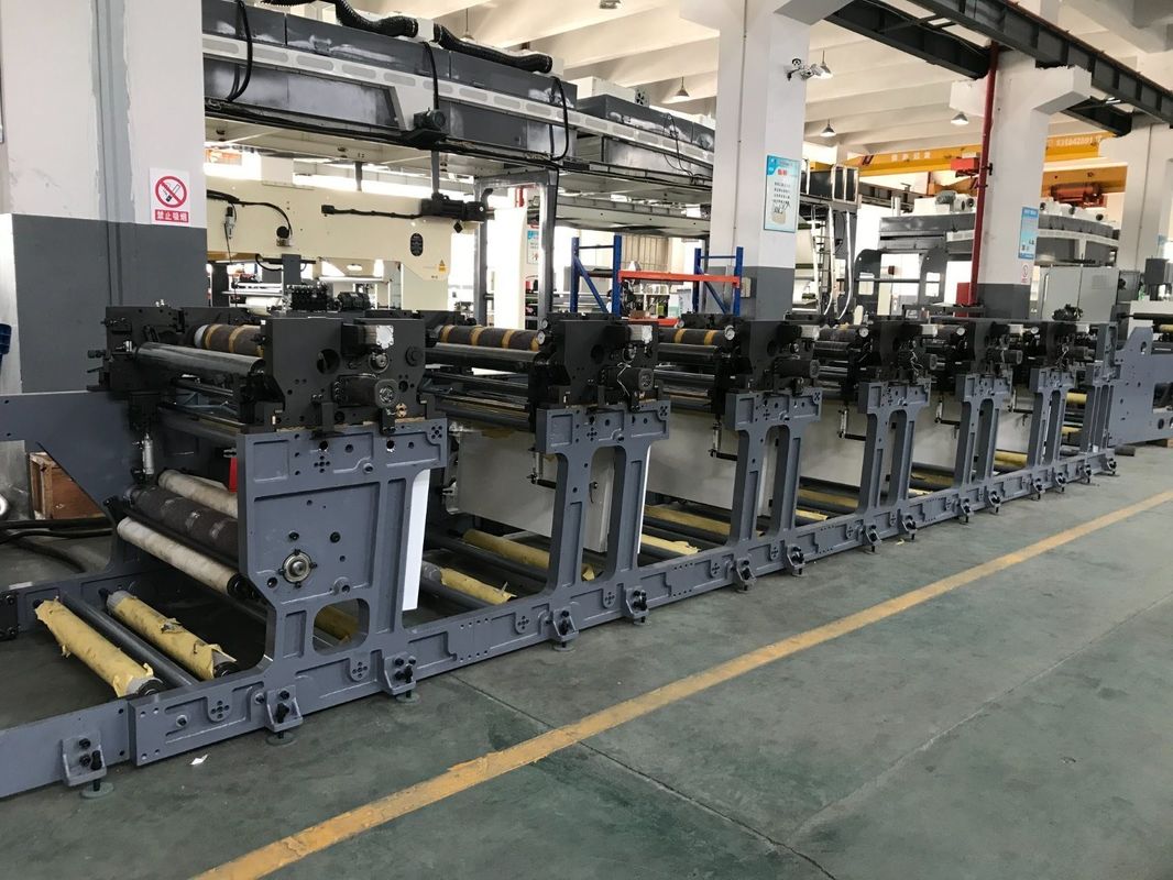 1370mm Max. Web Genişliği Kağıt Kupa Kağıt Torba Paketleme için Flexographic Baskı Makinesi