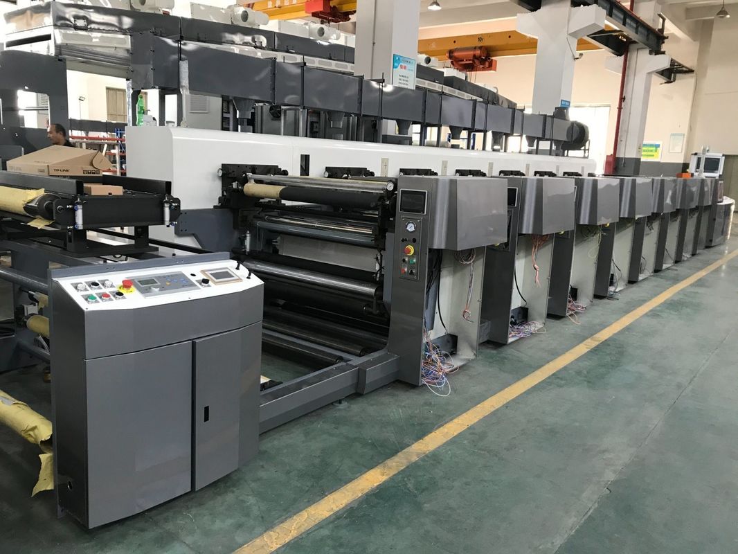 1370mm Max. Web Genişliği Kağıt Kupa Kağıt Torba Paketleme için Flexographic Baskı Makinesi