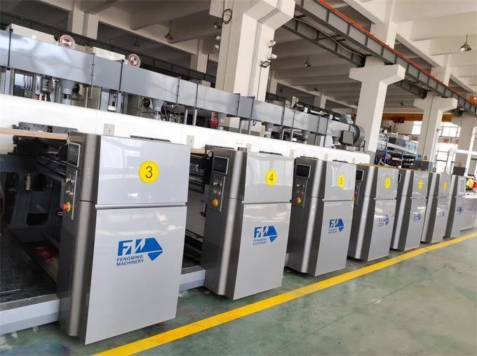 Sıcak Satış 4 Renkli Yüksek Hızlı Flexo Baskı Makinesi Ruloya Rulo Flexografik Baskı Makinesi Flexografik Baskı Makinesi