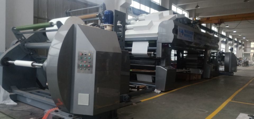 1350mm Genişlik Su Üzerine Kimyasal Laminasyon Sanat Kağıdı İçin Plastik Kaplama Makinesi Yok
