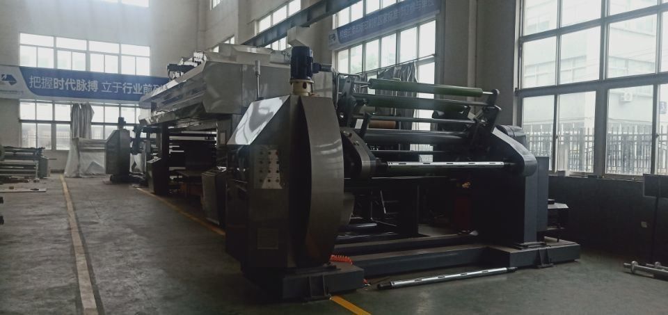 Sıcak Hava IR Kurutma Bilgisayar Kontrolü Laminasyon Film Makinesi 1350mm Max. Web Genişliği