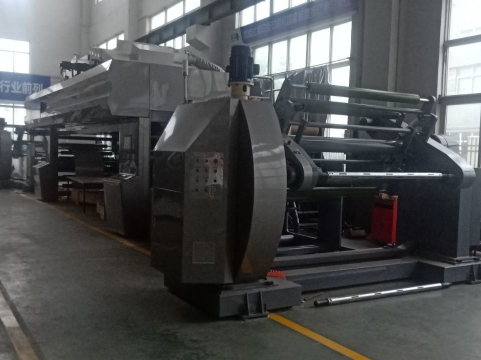Sıcak Hava IR Kurutma Bilgisayar Kontrolü Laminasyon Film Makinesi 1350mm Max. Web Genişliği