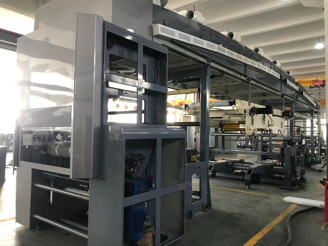 Air Doctor Coater FM-T Tam Otomatik Solvent Temel Kağıt Karton Plastiksiz Laminasyon Makinesi