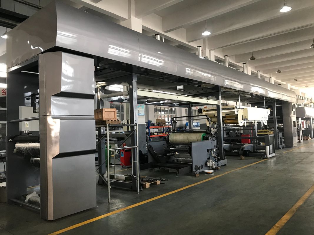 Air Doctor Coater FM-T Tam Otomatik Solvent Temel Kağıt Karton Plastiksiz Laminasyon Makinesi