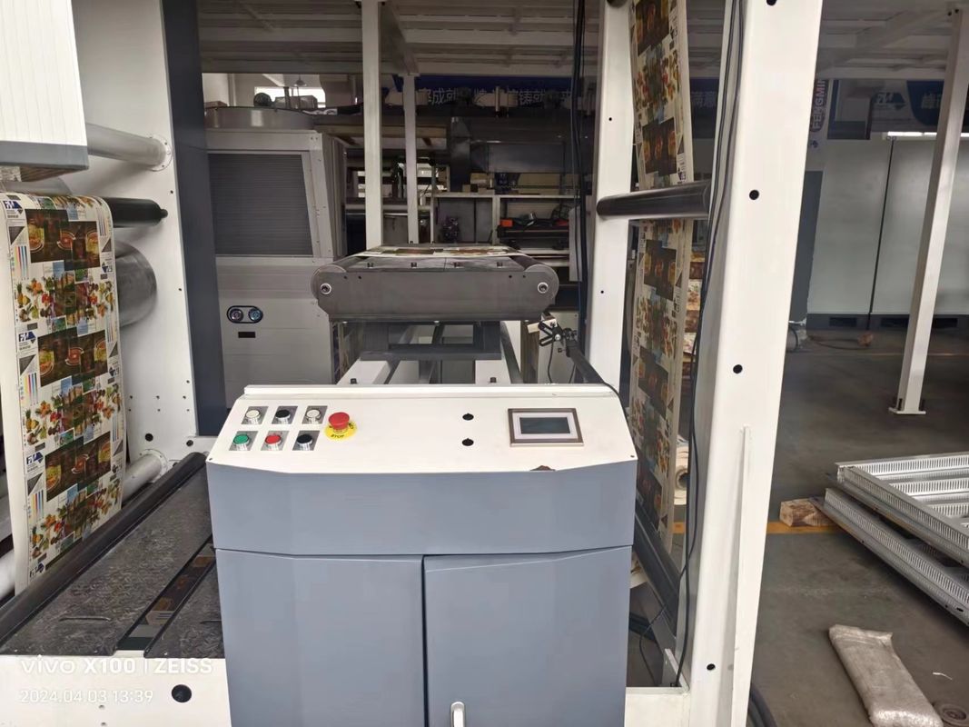 FM-TP1350 Otomatik ambalaj kağıdı üretimi için çift istasyonlu kaplama makinesi