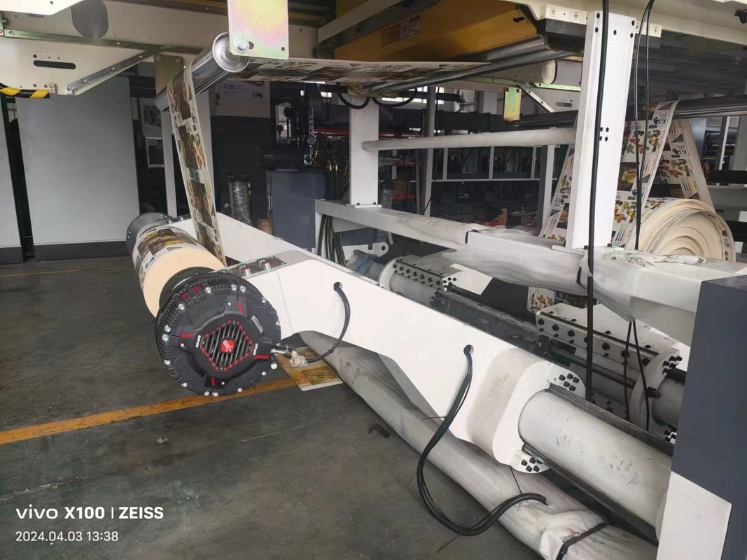 FM-TP1350 Otomatik ambalaj kağıdı üretimi için çift istasyonlu kaplama makinesi