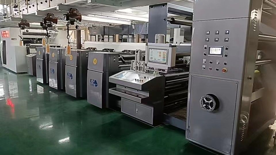 11kw Ana Motor Gücü Tıbbi Paket B2B için çerçeve kaplama flexo yazıcı