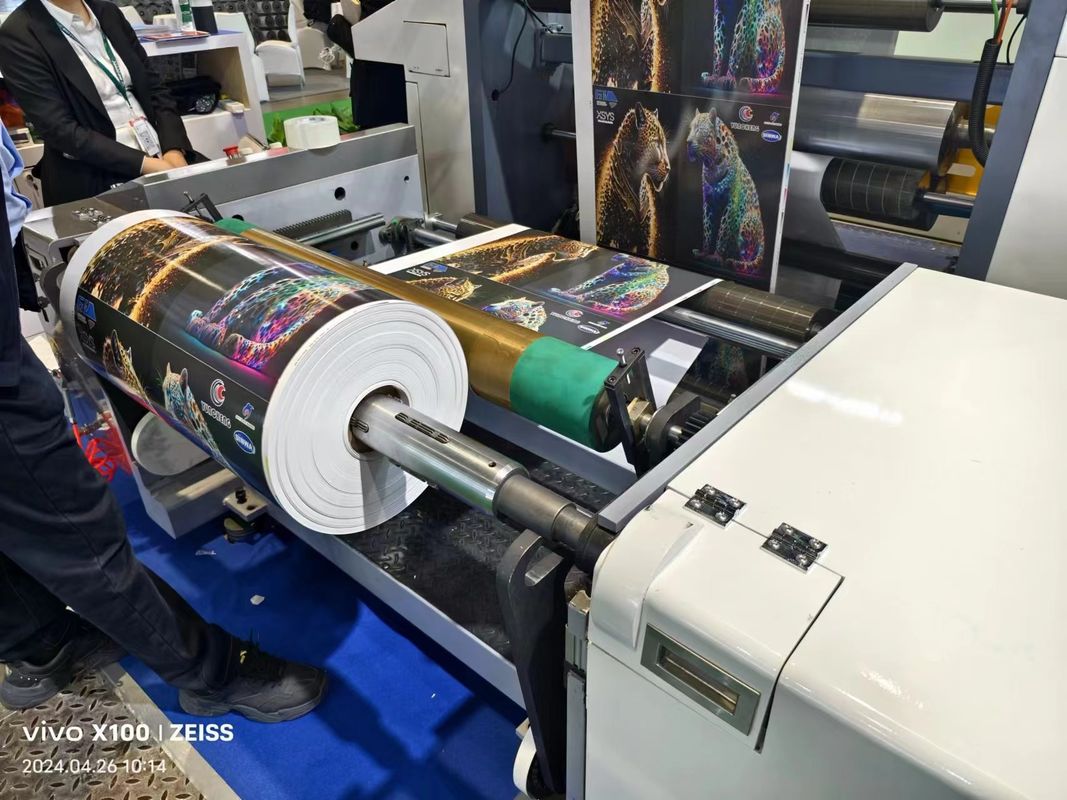 1830mm Max Die Cutting Width Sleeve Type Flexo Baskı Makinesi