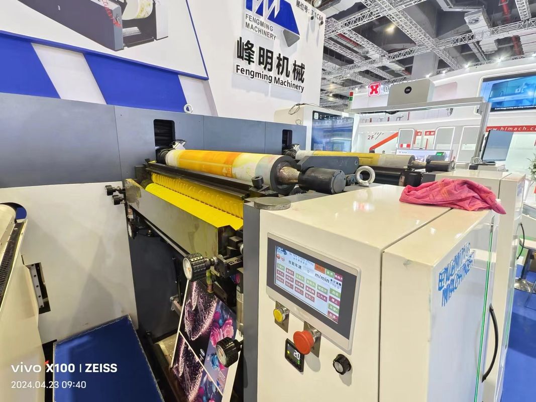 1830mm Max Die Cutting Width Sleeve Type Flexo Baskı Makinesi