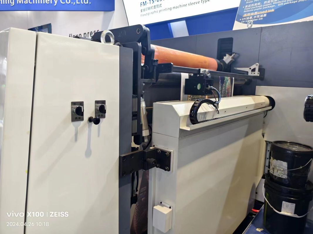1830mm Max Die Cutting Width Sleeve Type Flexo Baskı Makinesi