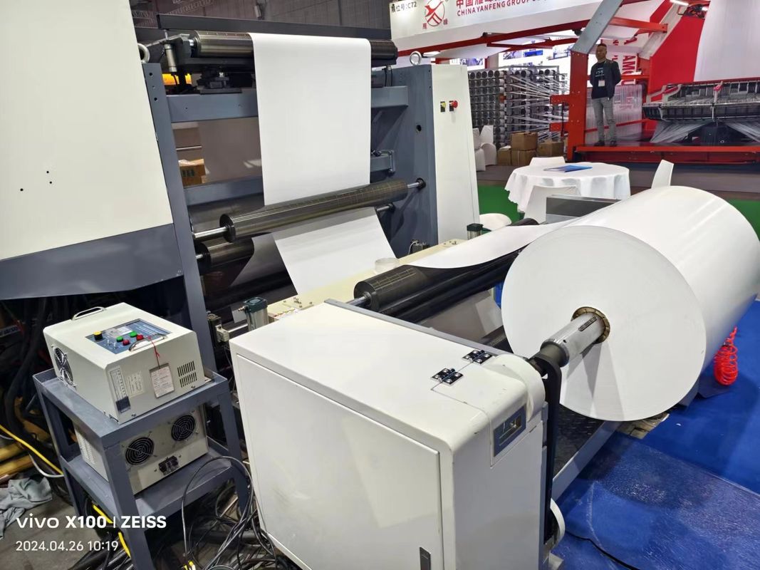 Mürekkep Rolleri Baskı Roleri'nden Ayrılmış Yumruklu Türlü Fleksiyon Baskı Makinesi