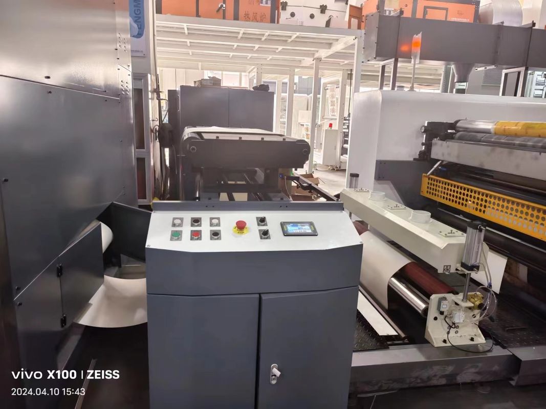 4 Renkli Otomatik Fleksografik Kağıt ve Plastik Yazıcı