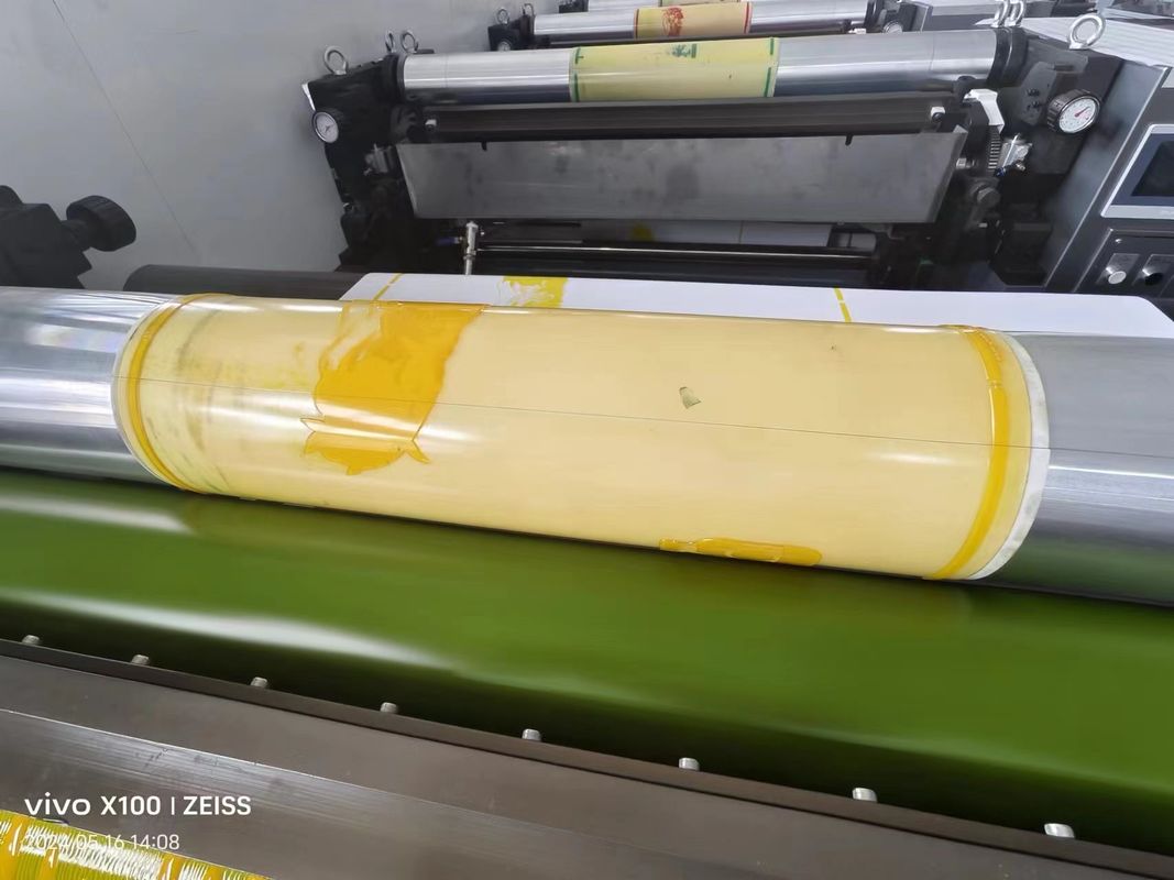 Otomatik Gömlek Kağıt Karton Pizza Kutusu Kullanılan 5 Renkli Flexo Baskı Makinesi Karton için Ambalaj