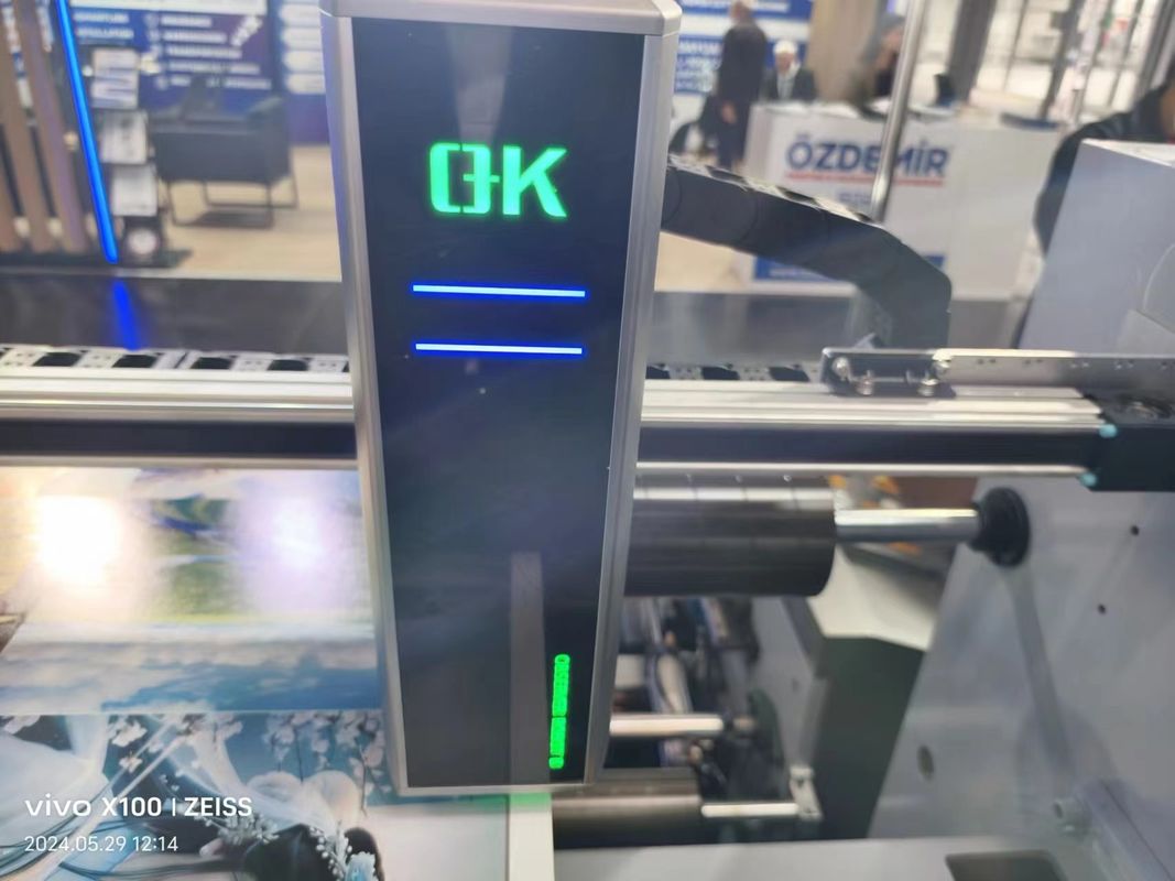 Dikişsiz çanta için baskı makinesi, 4 Renkli Dikişsiz Çanta Kumaş Flexo Baskı Makinesi Fiyatı