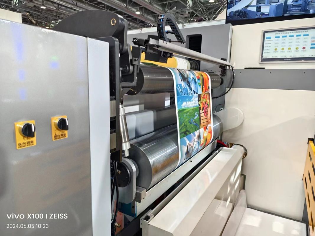 Kağıt bardaklar karton çantalar ve daha fazlası için hızlı baskı için kollu tip flexo baskı makinesi