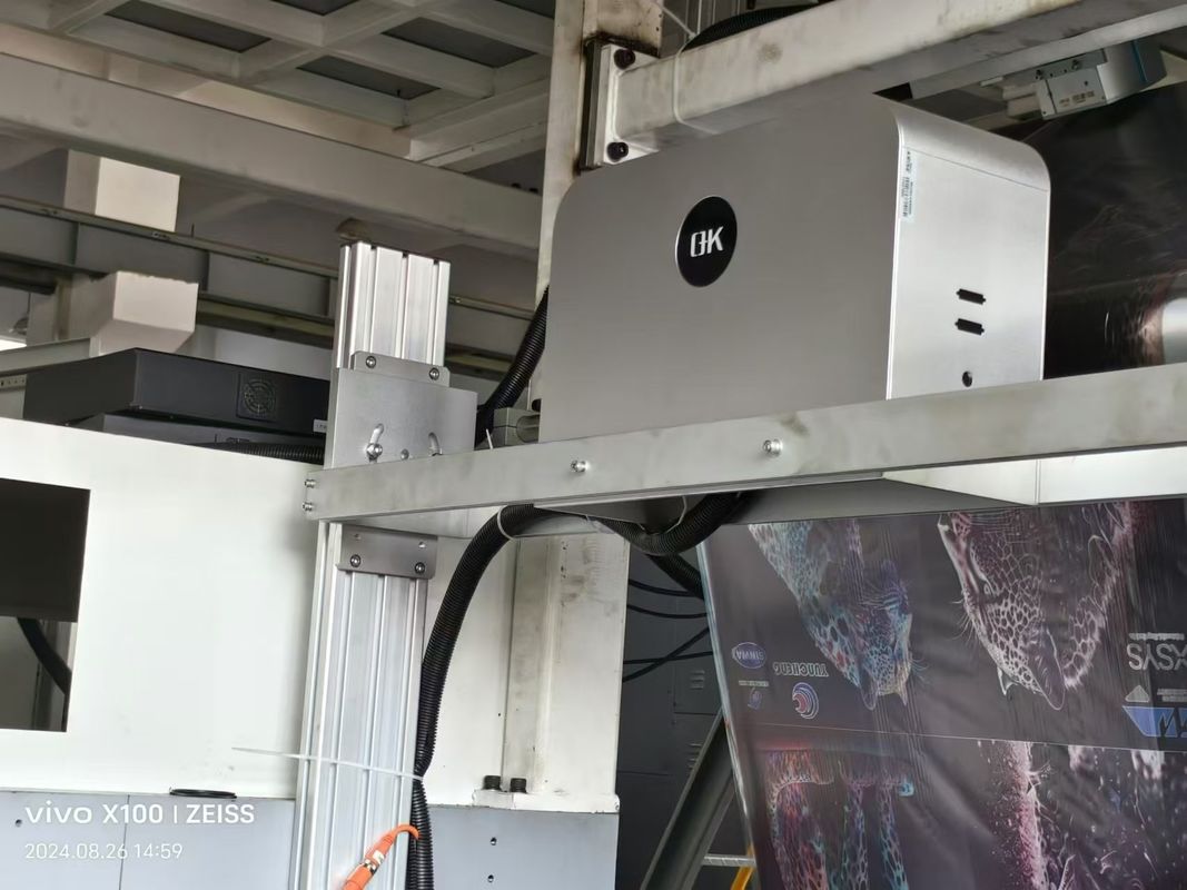 Flexo paket için 10 renkli plastik etiket baskı makinesi