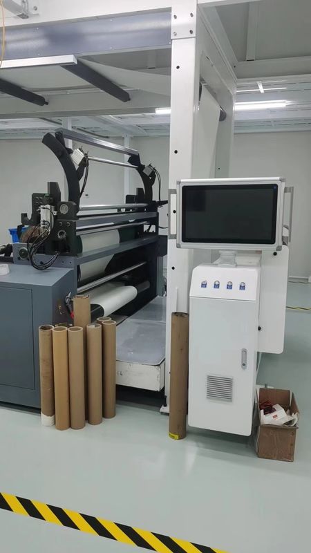 Çifte yuva döşeme kaplama makinesi 1100 genişliği 70 metre Fırın CCD algılama ve iki çerçeve X ışını algılama ile