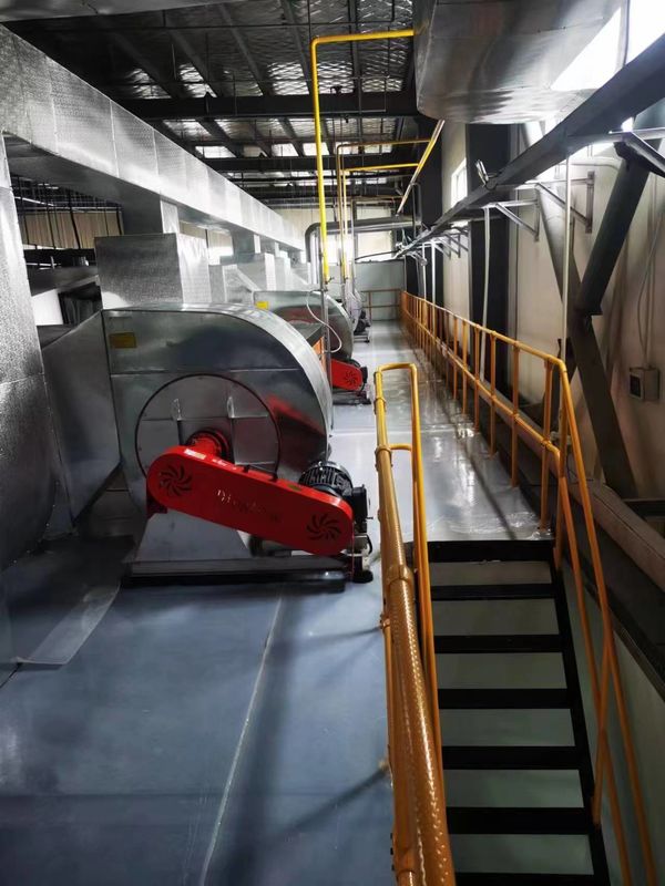 Çifte yuva döşeme kaplama makinesi 1100 genişliği 70 metre Fırın CCD algılama ve iki çerçeve X ışını algılama ile