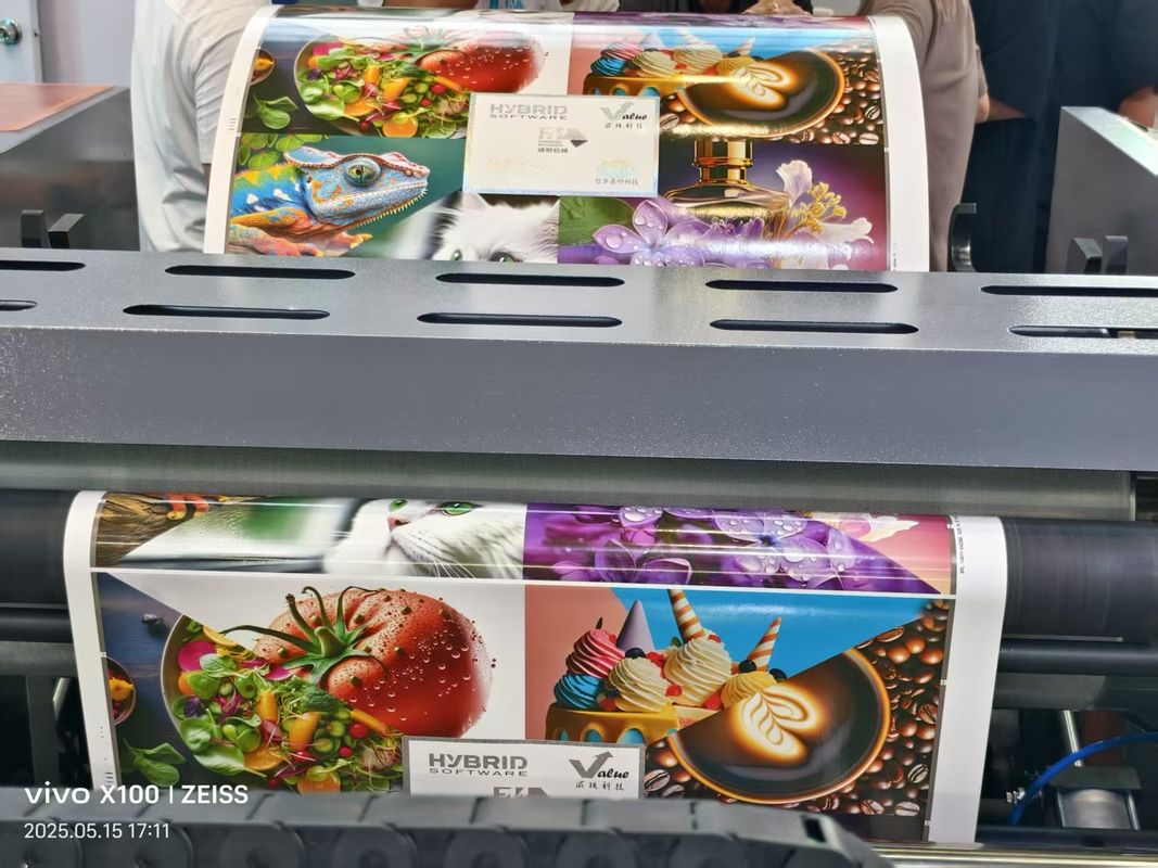 Otomatik Yüksek Hızlı 6 Renkli UV Flekso Baskı Makinesi Petal Ünite Tipi Fleksografik Baskı Makinesi