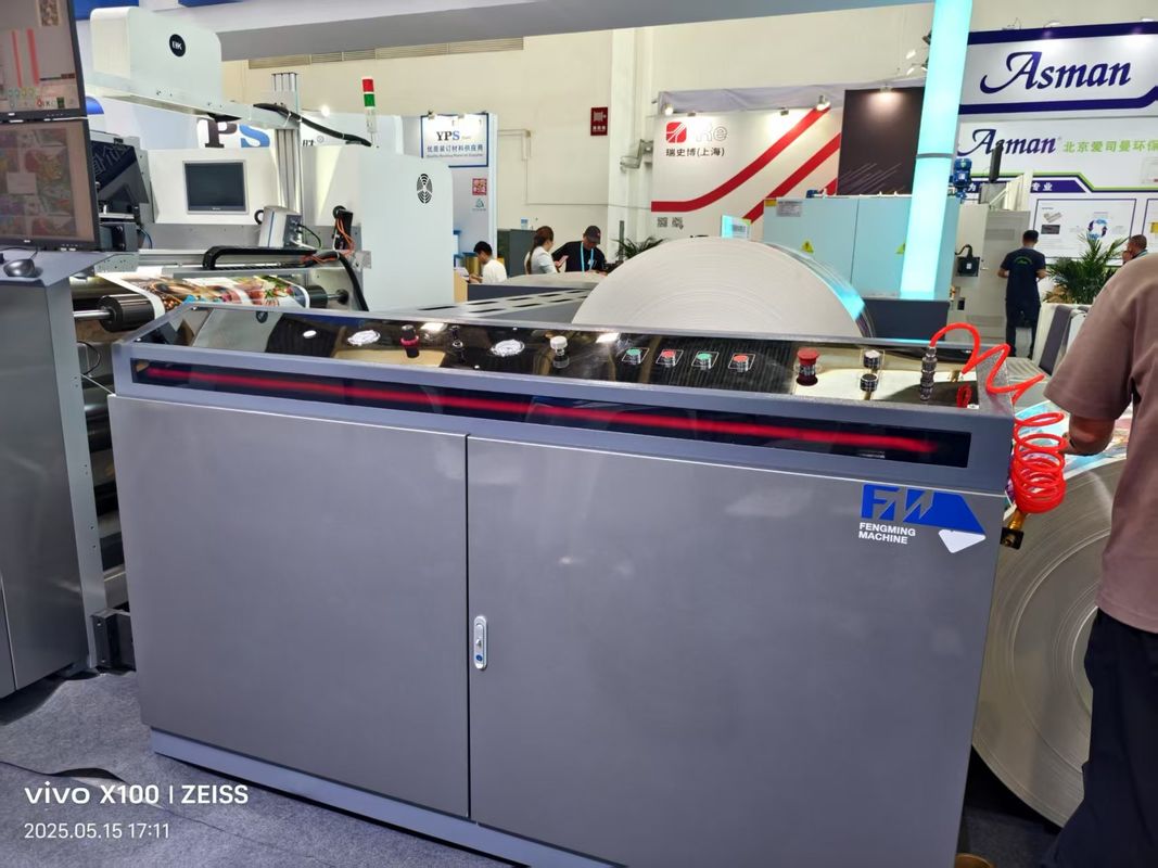 Kağıt Bardak için IR Kurutuculu Otomatik Yüksek Hızlı Uzun Ömürlü 4 6 Renkli Flekso Baskı Makinesi