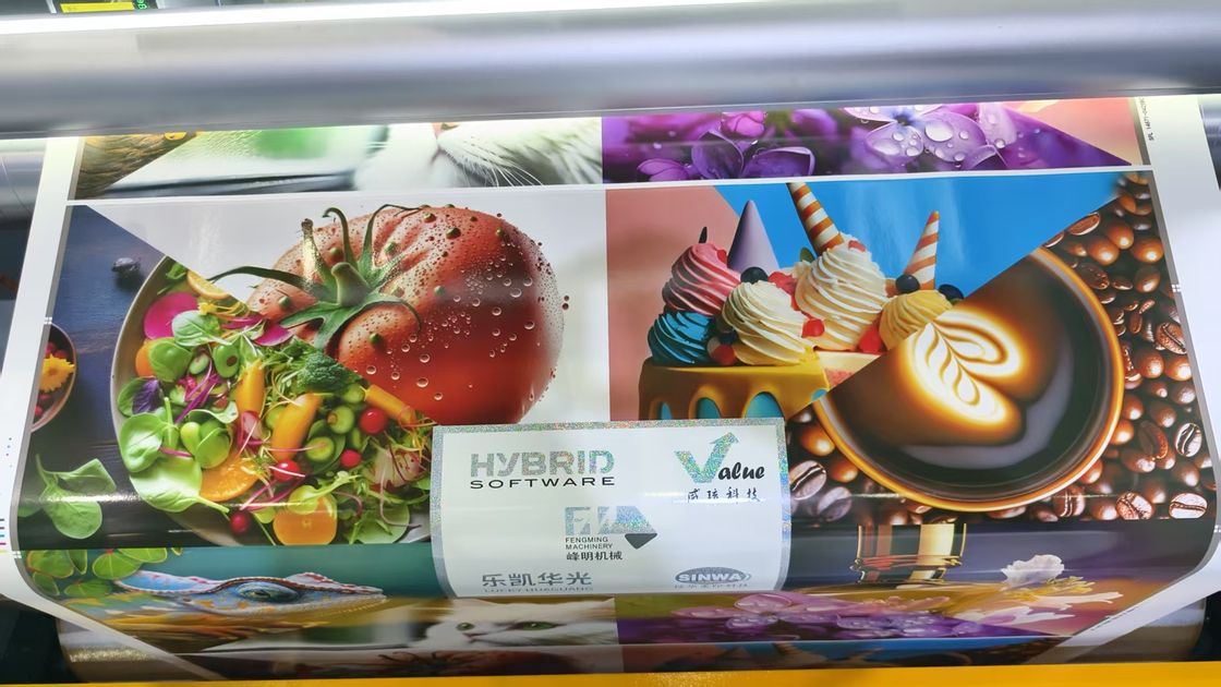Otomatik Yüksek Kaliteli Rulo-Rulo Yaprak Tipi Tam Servo Model Flexo Hat İçi Baskı Makinesi