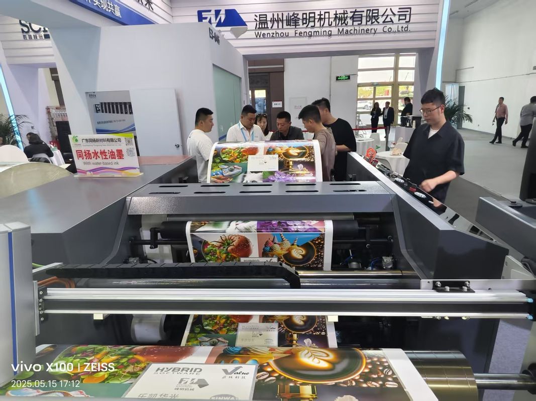 Otomatik Yüksek Kaliteli Rulo-Rulo Yaprak Tipi Tam Servo Model Flexo Hat İçi Baskı Makinesi