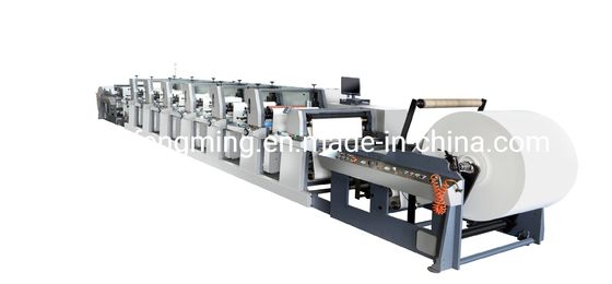 Web Kağıt/Doku Flexografik Baskı Makinesi 300/900/1000/1200mm Maks. Baskı Genişliği