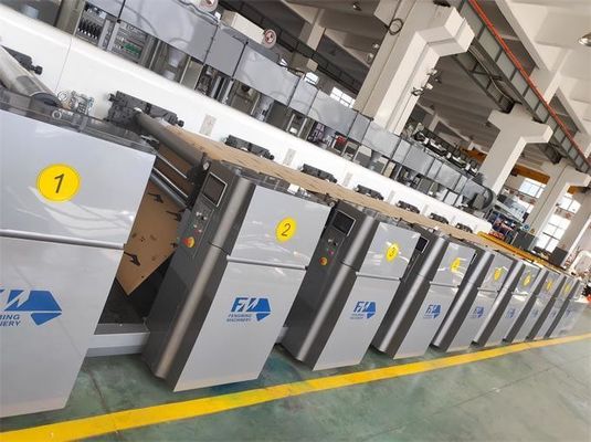 Özel İstek Çok Katmanlı Kompozit Kağıt için 6 Renkli Flexo Baskı Makinesi