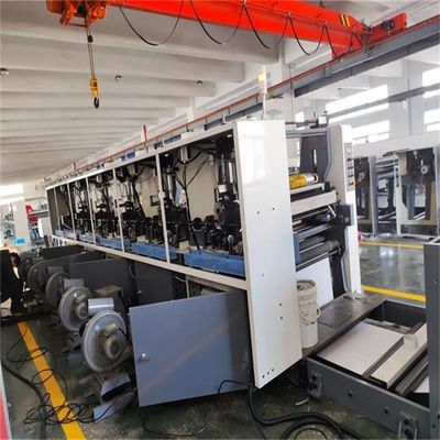Özel İstek Yüksek Hızlı 6 Renk Birim Tipi Kağıt Rulo için Fleksiyon Baskı Makinesi