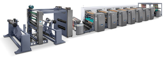 Kağıt fincanı için otomatik kağıt splicing cihazı Flexo Baskı Makinesi