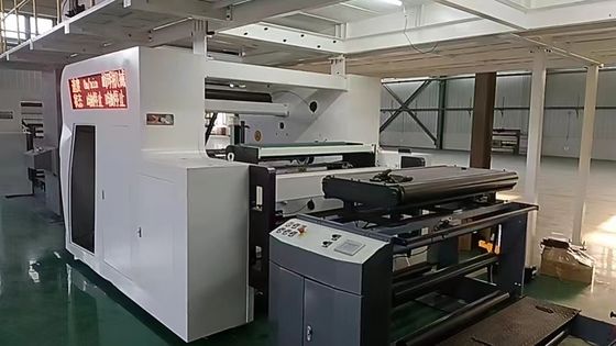 Enerji tasarrufu Sağlık Paketi Çerçeve Kaplama Flexo Yazıcı Servo Kontrol