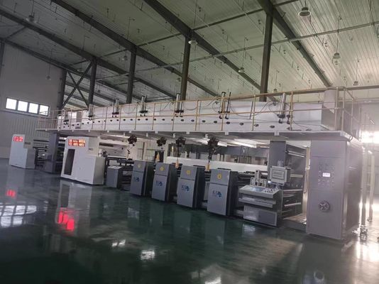 Ürün Derecesi Geliştirme Tıbbi Paket Çerçeve Kaplama Flexo Yazıcı Servo Kontrol