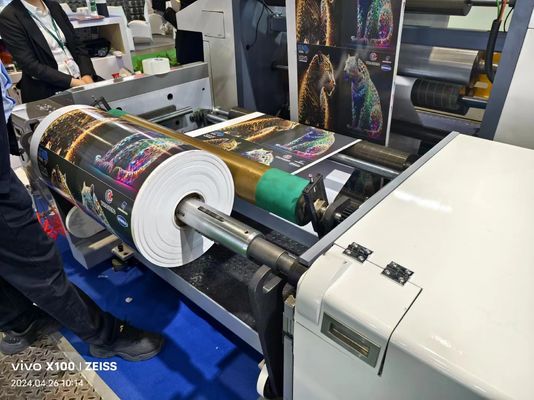1830mm Max Die Cutting Width Sleeve Type Flexo Baskı Makinesi