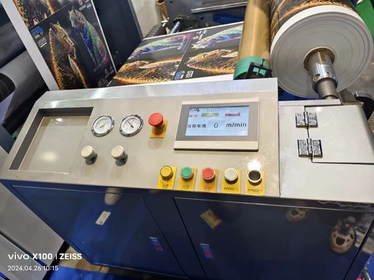 Karton ve çanta kurye önceden baskı için koltuk tipi flexo baskı makinesi