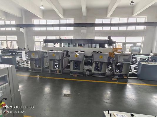 Otomatik kayıt pozisyon hafıza fonksiyonu ile birim tipi flexo baskı makinesi