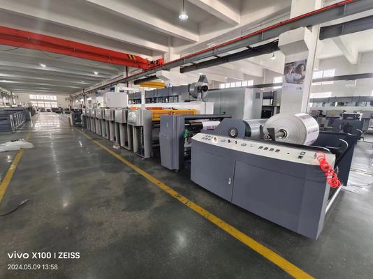 Birim Tipi Karton ve Çanta Kurye Ön Baskı için Flexo Baskı Makinesi