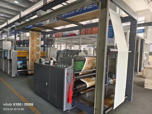Zaman ve malzeme tasarrufu için özelleştirilmiş istek birimi tipi flexo baskı makinesi